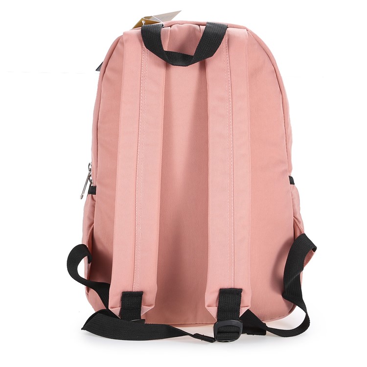 Nylon Polyeseter Leisure Backpack Rucksack Outdoor Hiking Bag for Boys and Girls - Pink-2