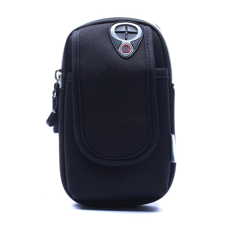 LB0001 Outdoor Sports Waterproof Neoprene Phone Armband Pouch Case for iPhone 7 Plus / 7 Etc - Black-3
