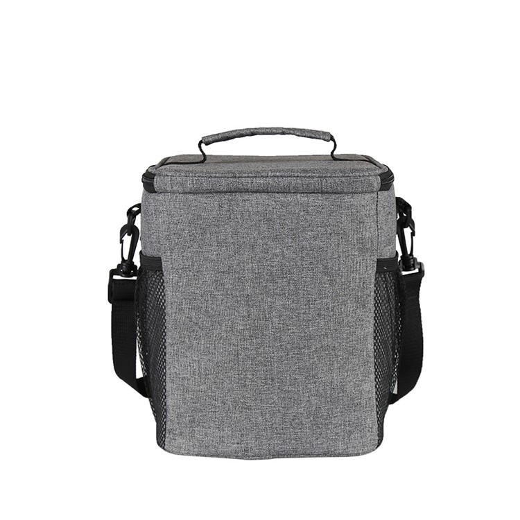 KINNET 9L Oxford Cloth Waterproof Insulation Lunch Box Bag Outdoor Camping Picnic Handbag - Grey-7
