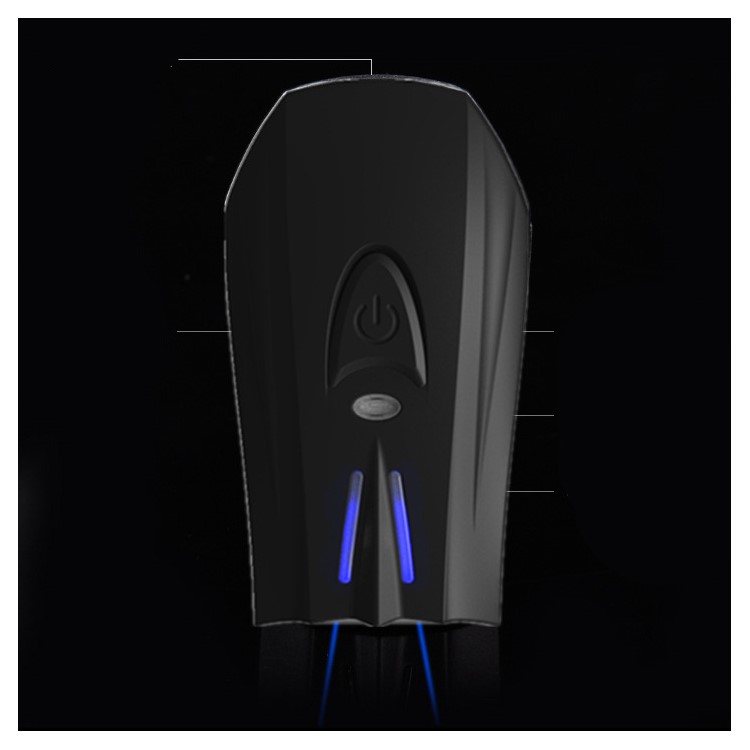 EOS350 Sensor Light Warning Smart Induction Vibration USB Rechargeable Bicycle Front Light + Tail Light-13