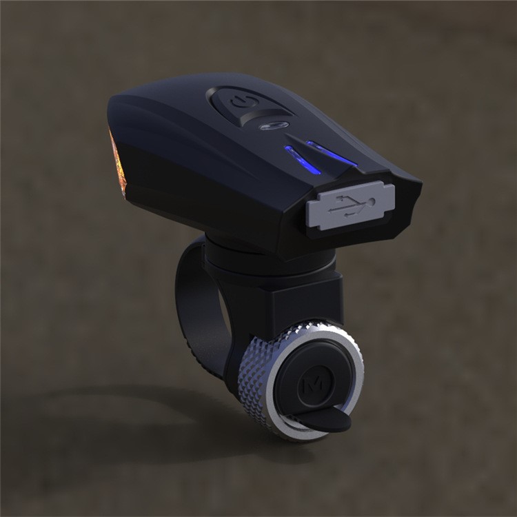 EOS350 Sensor Light Warning Smart Induction Vibration USB Rechargeable Bicycle Front Light + Tail Light-4