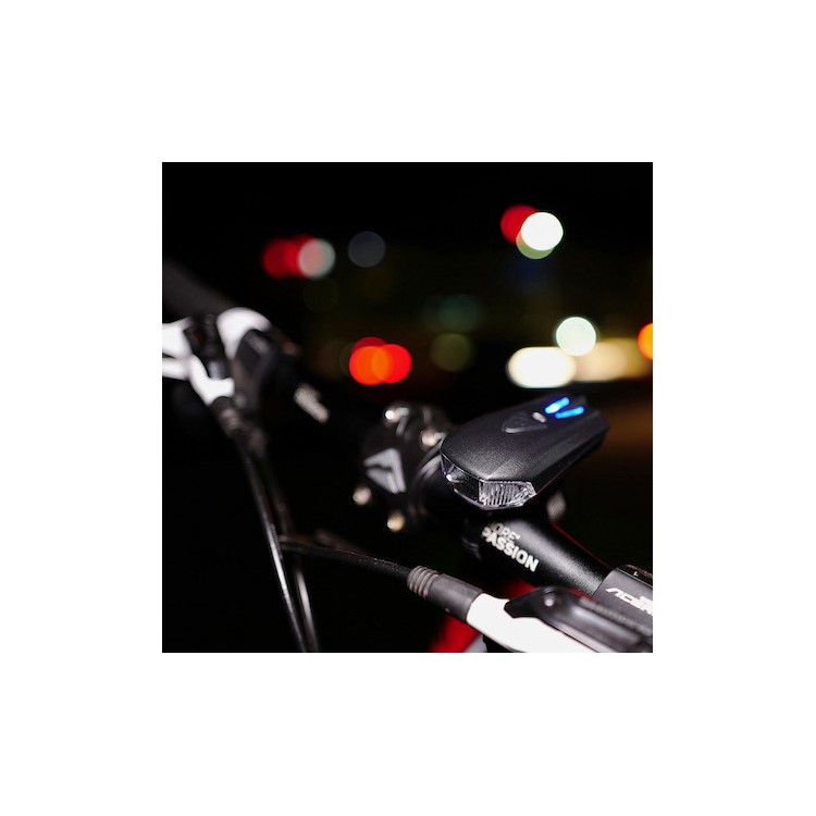 EOS350 Sensor Light Warning Smart Induction Vibration USB Rechargeable Bicycle Front Light + Tail Light-6
