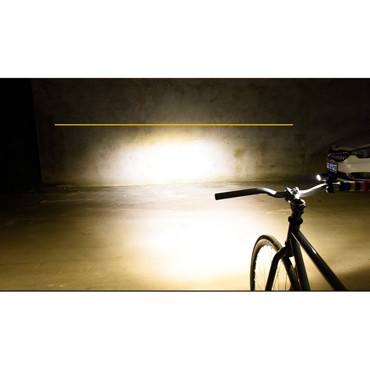 EOS350 Sensor Light Warning Smart Induction Vibration USB Rechargeable Bicycle Front Light + Tail Light-9