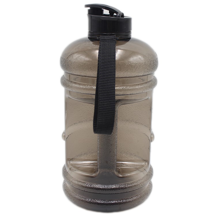 2.2L BPA-Free PETG Half Gallon Water Bottle with Handle - Black-8