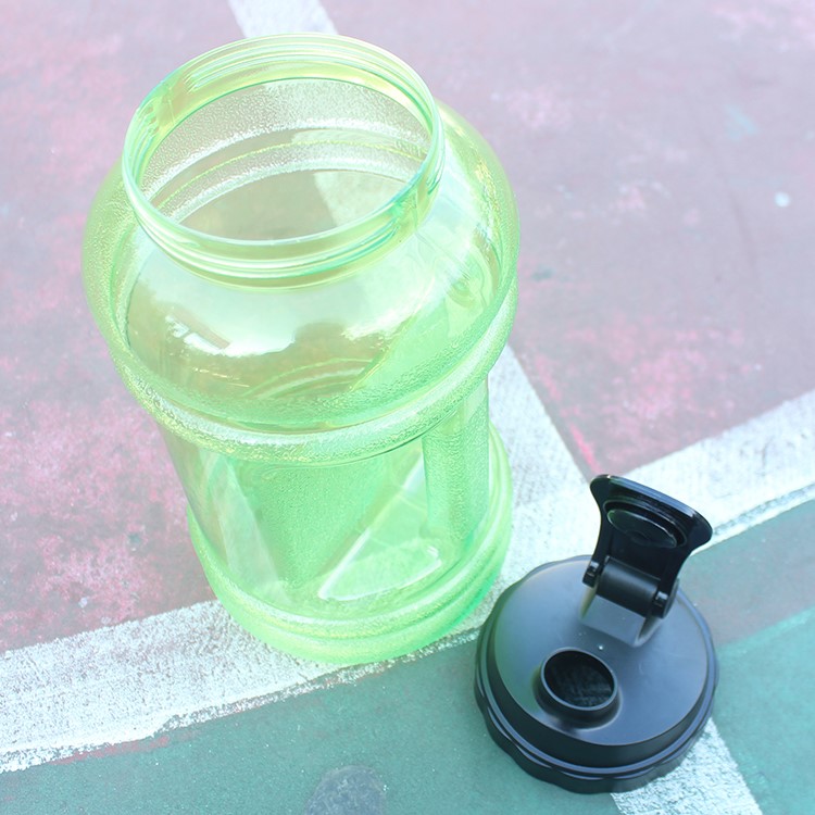 2.2L Portable Drinking Bottle PETG Sports Water Bottle Jug for Outdoor Fitness etc. - Green-5