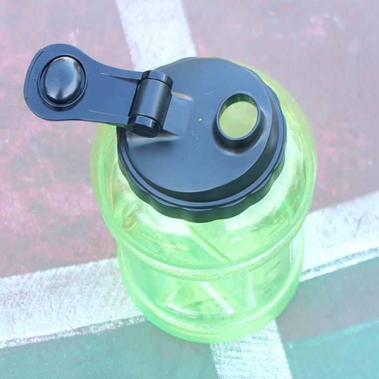 2.2L Portable Drinking Bottle PETG Sports Water Bottle Jug for Outdoor Fitness etc. - Green-6