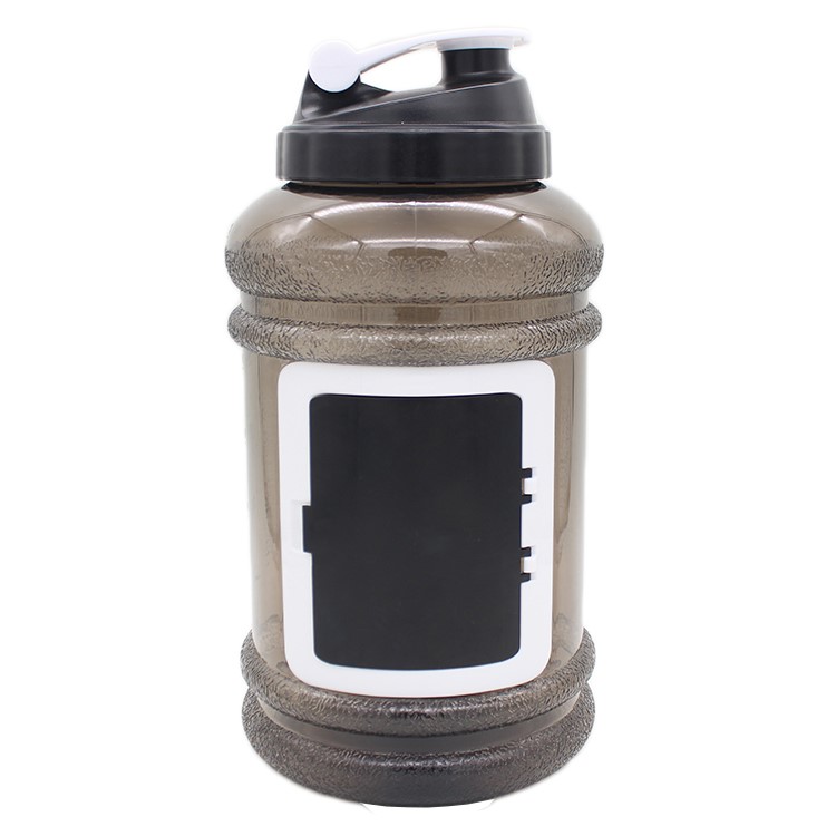 2.5L BPA-Free PETG Sports Portable Water Bottle with Storage Space and Handle - Black-9