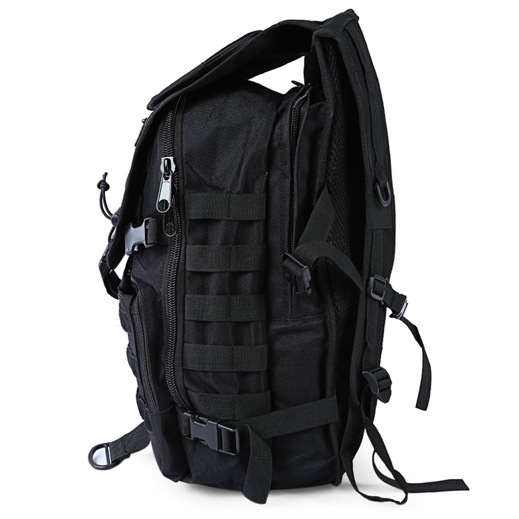 CTSMART Multi-functional 40L Double Shoulder Bag Outdoor Travel Backpack - Black-3