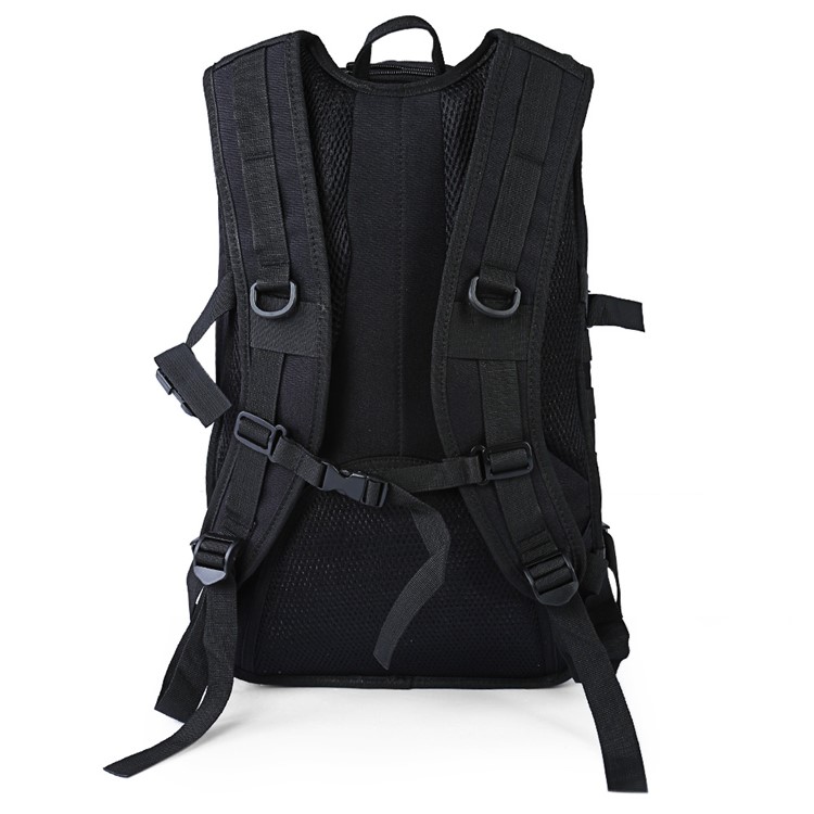 CTSMART Multi-functional 40L Double Shoulder Bag Outdoor Travel Backpack - Black-4