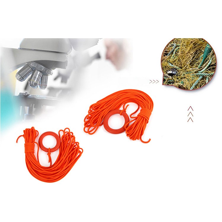 30M Water Floating Lifesaving Rope Lifeguard Rescue Floating Rope with Bracelet-8