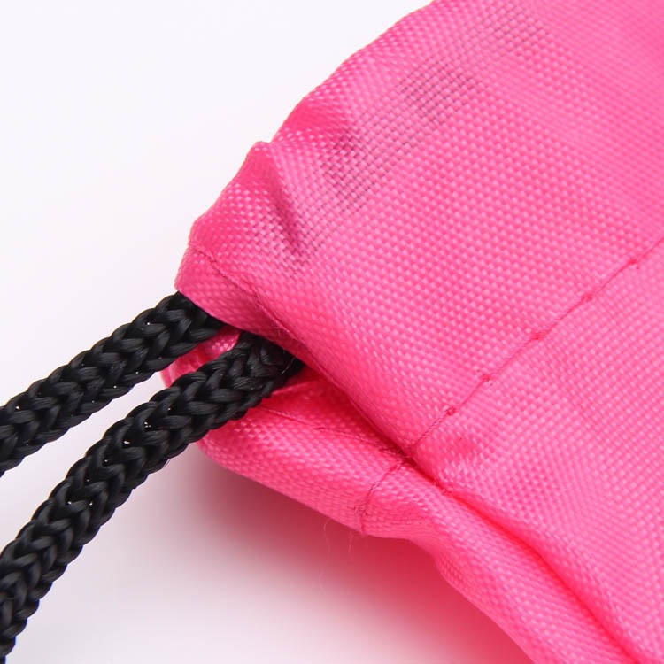 5Pcs/Set Drawstring Bag Nylon Folding Backpack Home Travel Sport Storage Bag-12