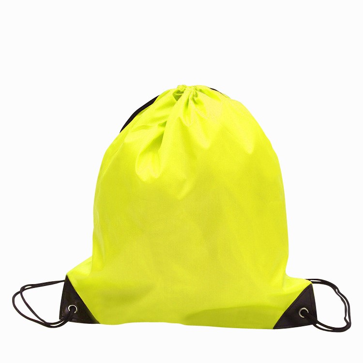 5Pcs/Set Drawstring Bag Nylon Folding Backpack Home Travel Sport Storage Bag-15