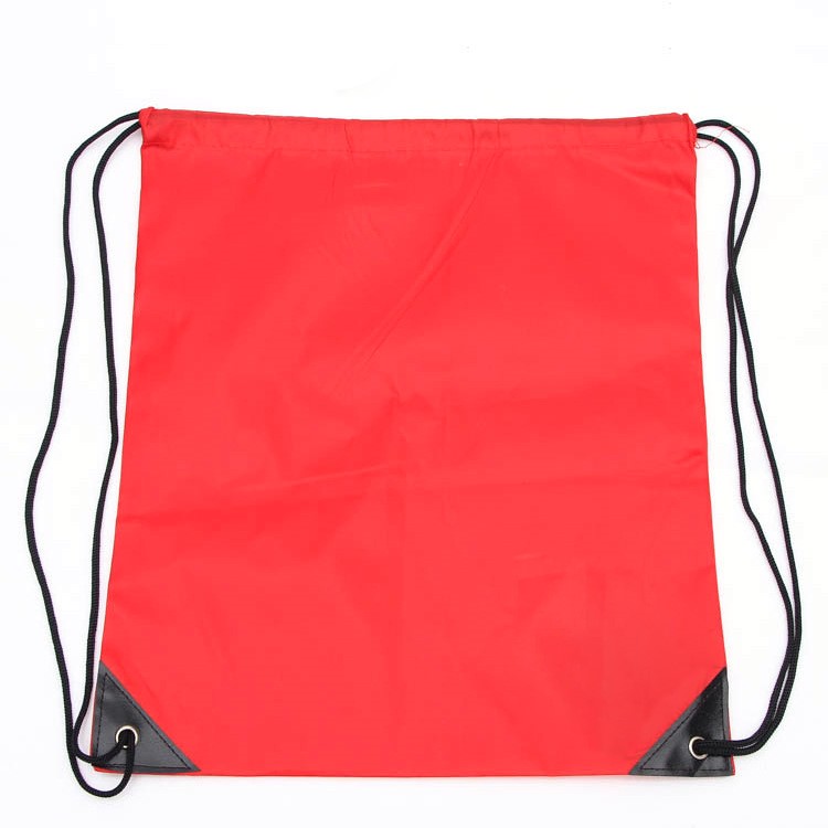 5Pcs/Set Drawstring Bag Nylon Folding Backpack Home Travel Sport Storage Bag-2