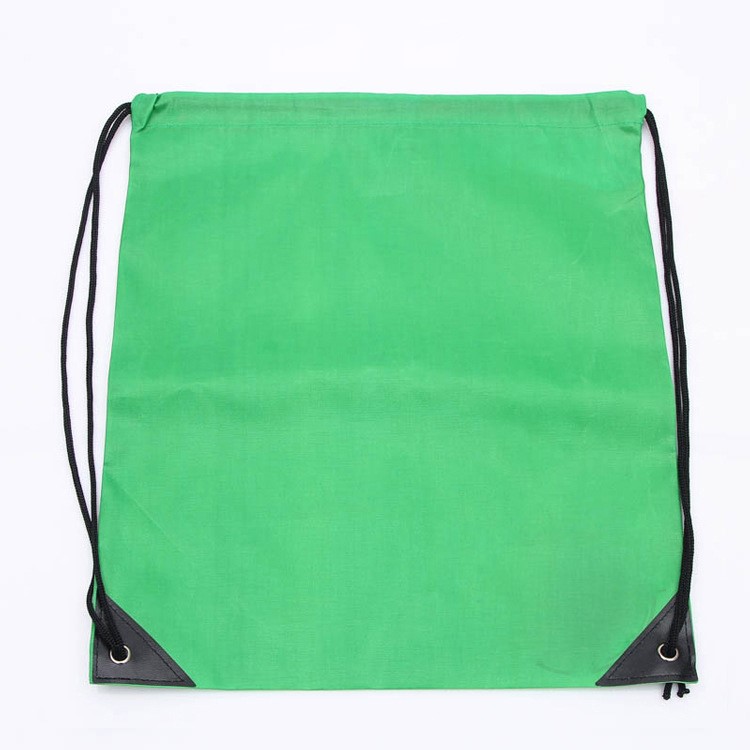 5Pcs/Set Drawstring Bag Nylon Folding Backpack Home Travel Sport Storage Bag-4