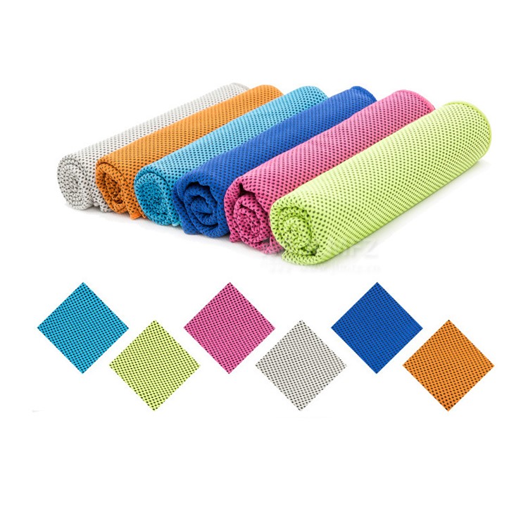Sports Gym Instant Cooling Towel, Size: 31 x 100cm - Grey-11
