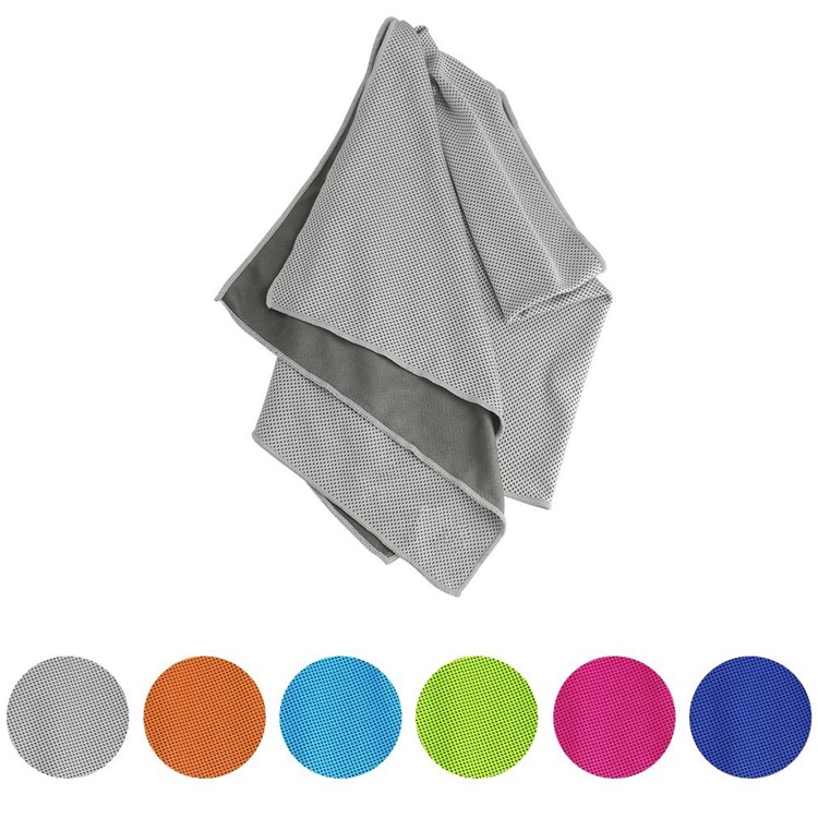 Sports Gym Instant Cooling Towel, Size: 31 x 100cm - Grey-4