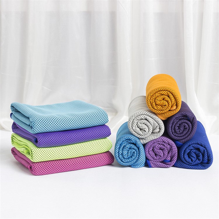Sports Gym Instant Cooling Towel, Size: 31 x 100cm - Grey-9
