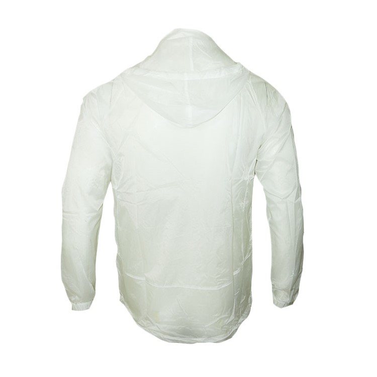 Lightweight Zipper Beach UV-Protection Sunscreen Thin Hoodie Jacket Long Sleeve - White / Size: M-3