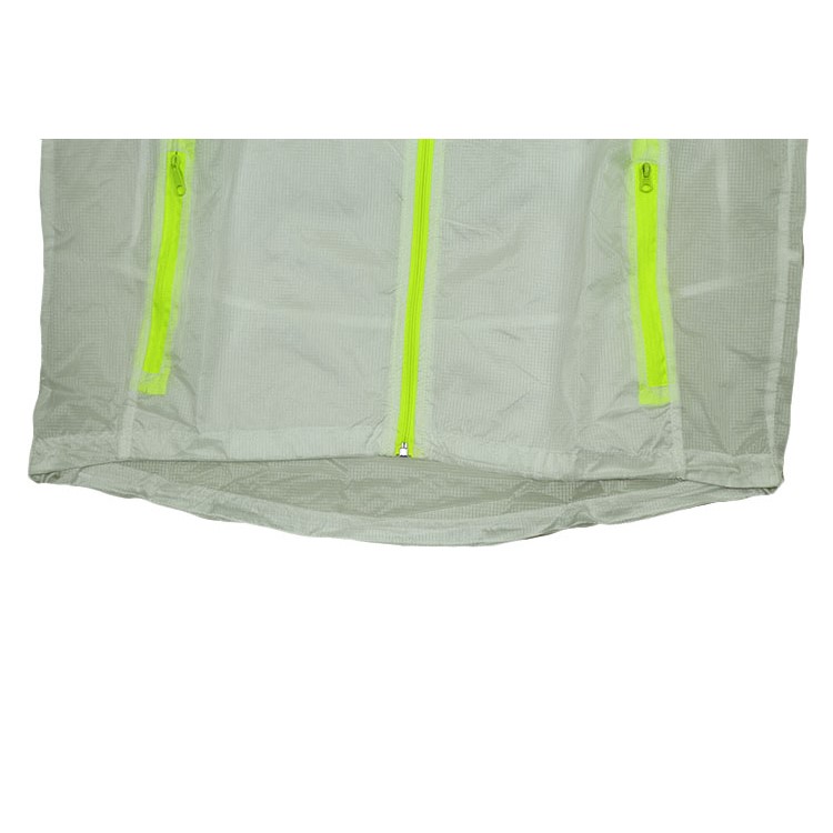Lightweight Zipper Beach UV-Protection Sunscreen Thin Hoodie Jacket Long Sleeve - White / Size: M-5