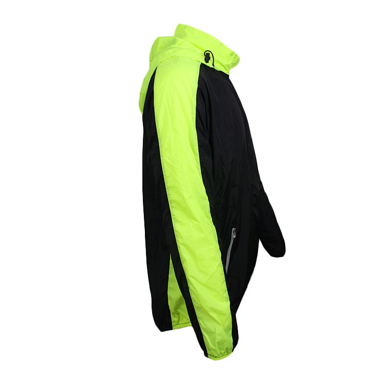 Waterproof Men's Long Sleeve Hoodie Coat UV-Protection Sunscreen Jacket - Green / Size: M-2