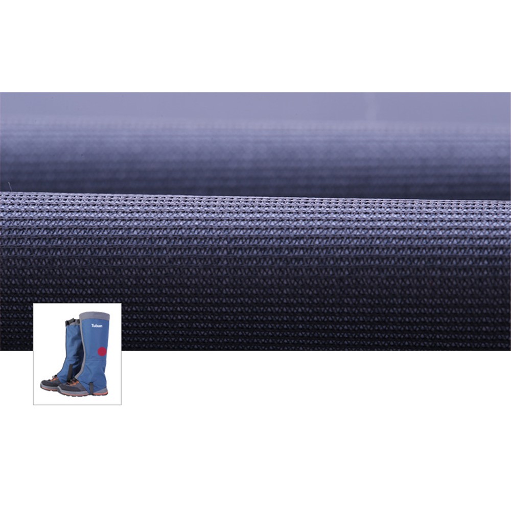 TUBAN TPU Sangle Respirante 420D Nylon Étanche Guêtres De Randonnée Guêtres De Neige - Bleu / Taille M-8
