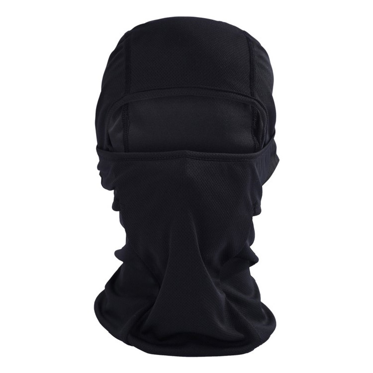 Multi-functional Balaclava Face Mask Motorcycle Ski Neck Gaiter Headband - Black-1