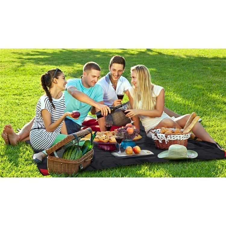 Ultra Compact Outdoor Waterproof Portable Pocket Moistureproof Picnic Blanket for Camping, Picnic, Size: 110 x 150cm-2