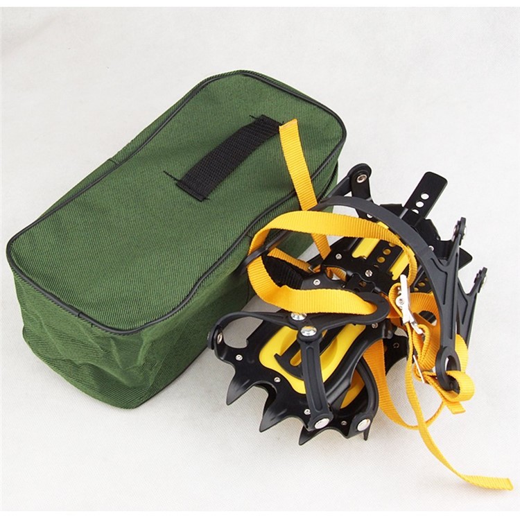Strap Type Crampons Ski Belt High Altitude Hiking Slip-resistant 10 teeth Crampon-4