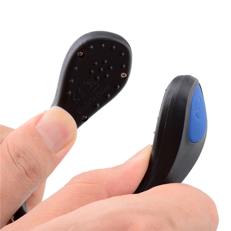 2 Pcs Portable Bike Cycling Sports Shoes Wrist Safety Signal LED Light Clip-14