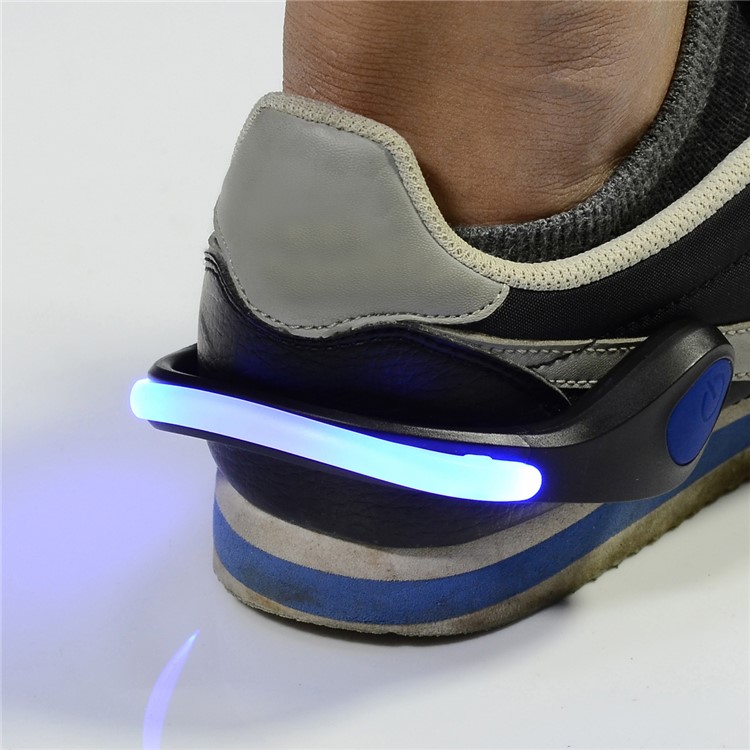 2 Pcs Portable Bike Cycling Sports Shoes Wrist Safety Signal LED Light Clip-18