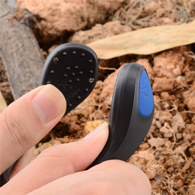 2 Pcs Portable Bike Cycling Sports Shoes Wrist Safety Signal LED Light Clip-6