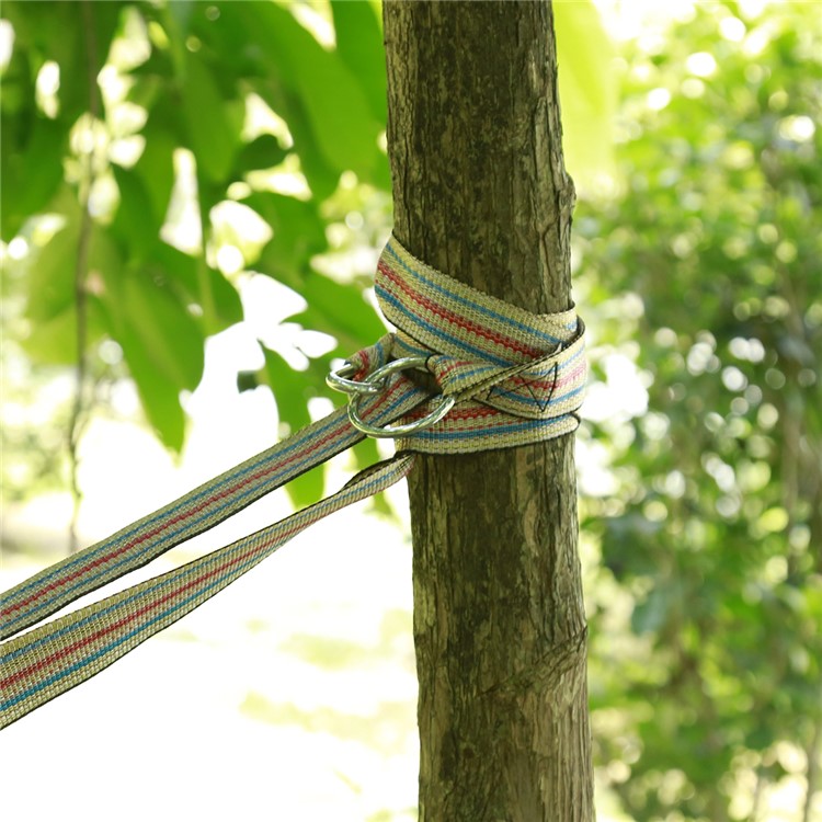 2PCS Outdoor Tree Swing Strap Hanging Rope Kit Set Sturdy and Safe Hold up to 150kg-11