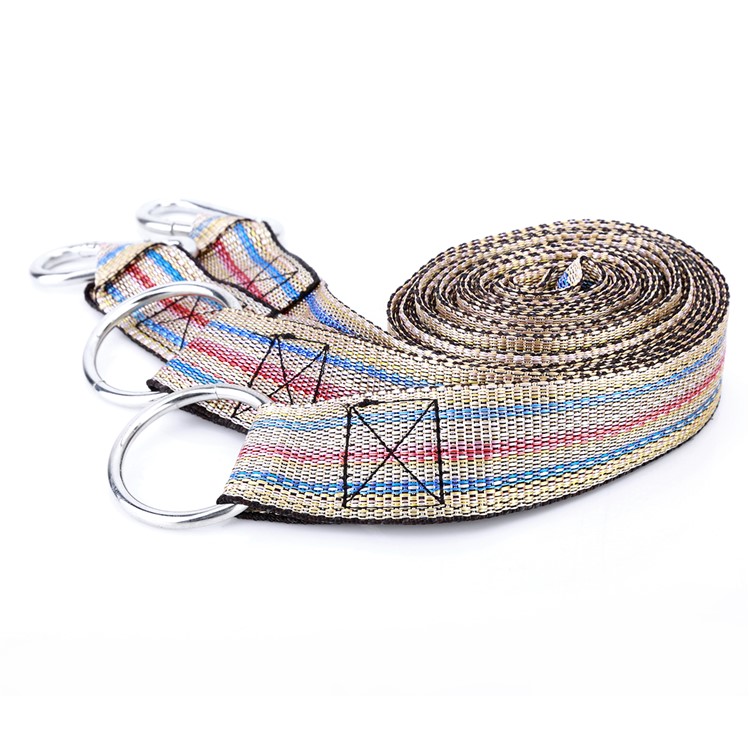 2PCS Outdoor Tree Swing Strap Hanging Rope Kit Set Sturdy and Safe Hold up to 150kg-3