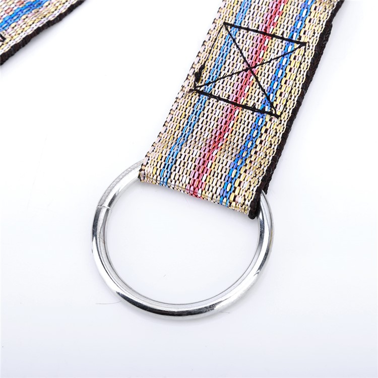 2PCS Outdoor Tree Swing Strap Hanging Rope Kit Set Sturdy and Safe Hold up to 150kg-5