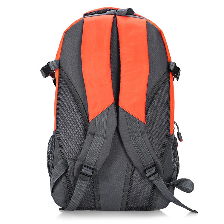 Multifunctional Nylon 25L Leisure Sports Backpack Outdoor Hiking Bag for Men and Women - Orange-3