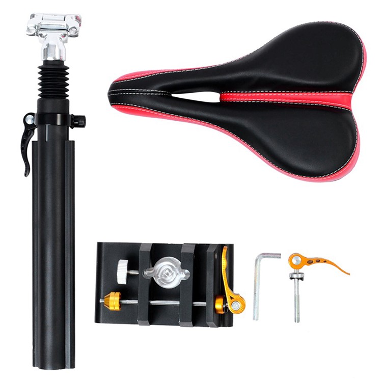 Adjustable Soft Seat Saddle Set for Xiaomi Electric Scooter - Mixture-5