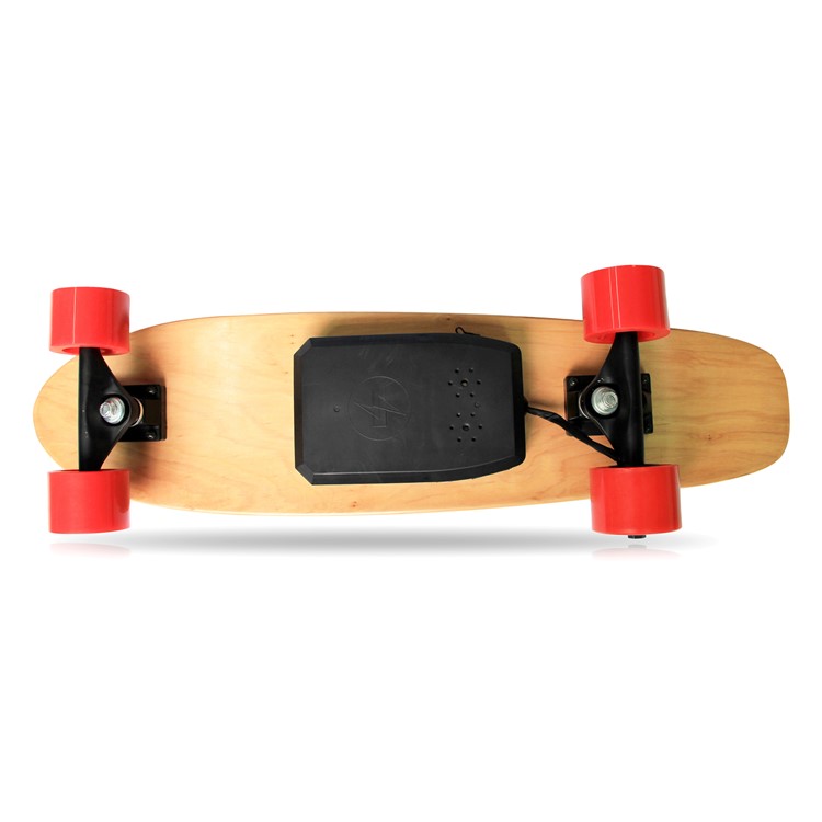 Electric Longboard Hub-Motor PU Wheels Electric Skateboard with Remote Controller (CE Certificate) - US Plug-7