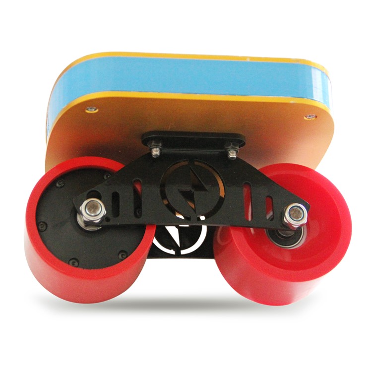 Electric Longboard Hub-Motor PU Wheels Electric Skateboard with Remote Controller (CE Certificate) - US Plug-9