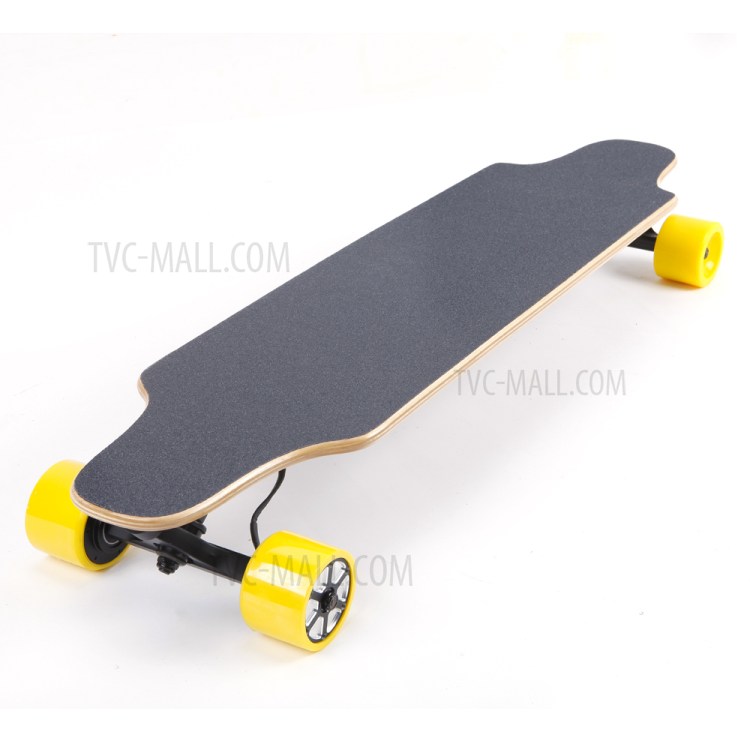 SOULRUN 4 Wheels Electric Longboard Skateboard Wireless Remote Control - EU Plug-1