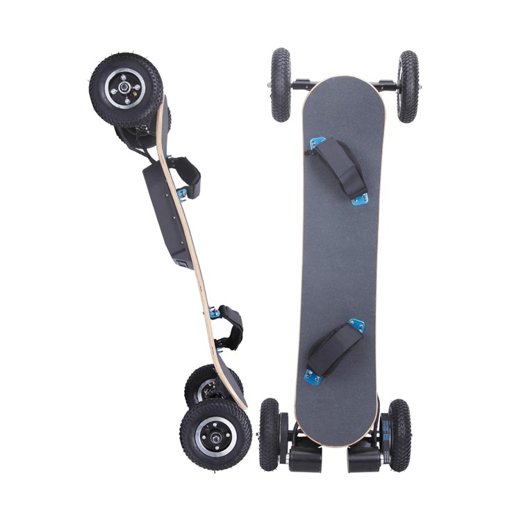 SOULRUN Brushless Motor Lithium Four Wheels Electric Skateboard with Remote Controller - Black / EU Plug-14