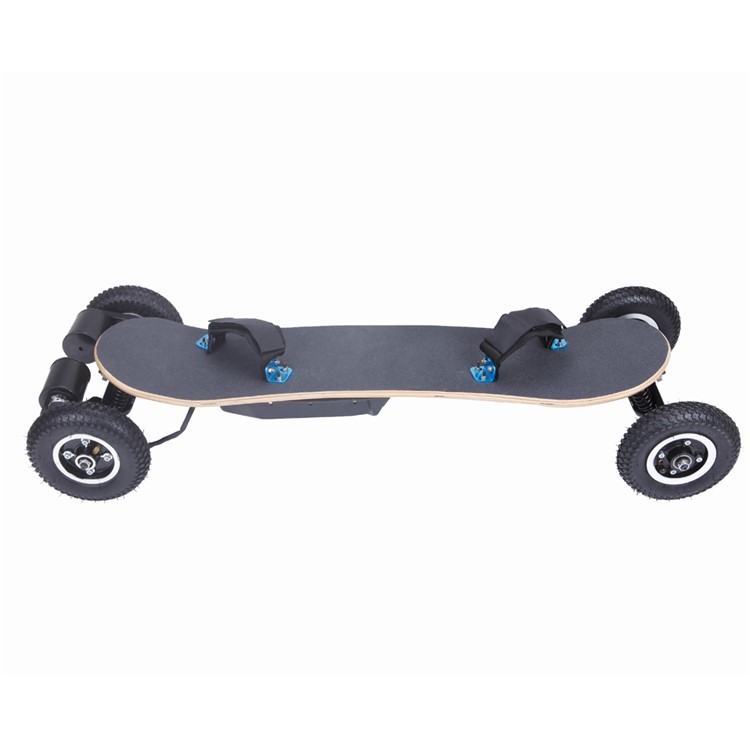 SOULRUN Brushless Motor Lithium Four Wheels Electric Skateboard with Remote Controller - Black / EU Plug-2
