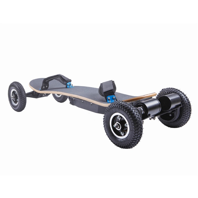 SOULRUN Brushless Motor Lithium Four Wheels Electric Skateboard with Remote Controller - Black / EU Plug-5