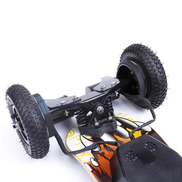 SOULRUN Brushless Motor Lithium Four Wheels Electric Skateboard with Remote Controller - Black / EU Plug-6