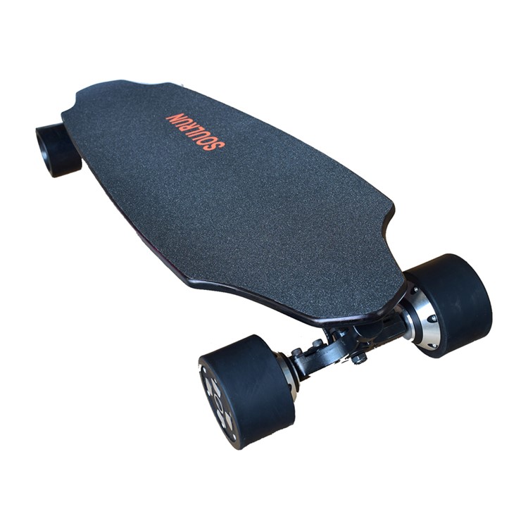 SOULRUN 4-Wheel Maple Electric Skateboard Wireless Bluetooth Remote Control - EU Plug-7