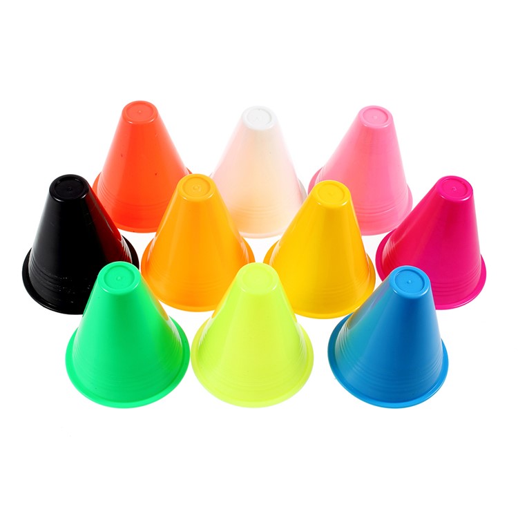 10pcs Roller Skating Pile Windproof Roadblock for Skate Practice (10 Colors)-1