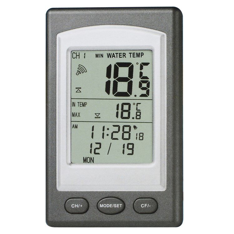 Termómetro flotante profesional de la piscina de Digitaces sin hilos (WD1228A)-6