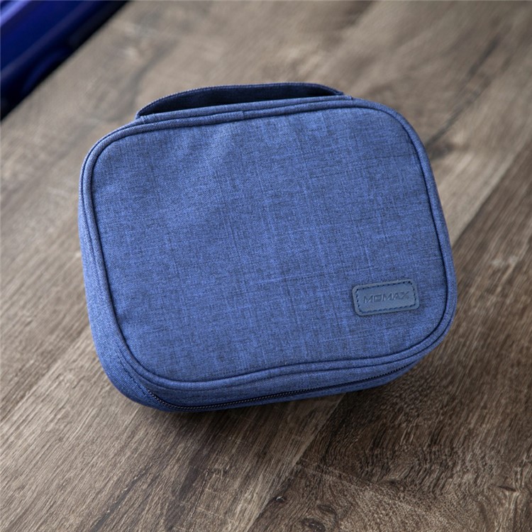 MOMAX Toiletry Bag Multifunction Cosmetic Bag Portable Makeup Pouch Travel Organizer Bag - Blue-8