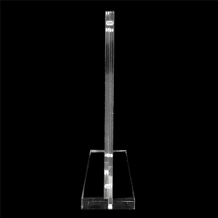 A4 Desk Top Acrylic Display Stand Kit for Advertising Menu Banner, Size: 21x30x0.5cm-3