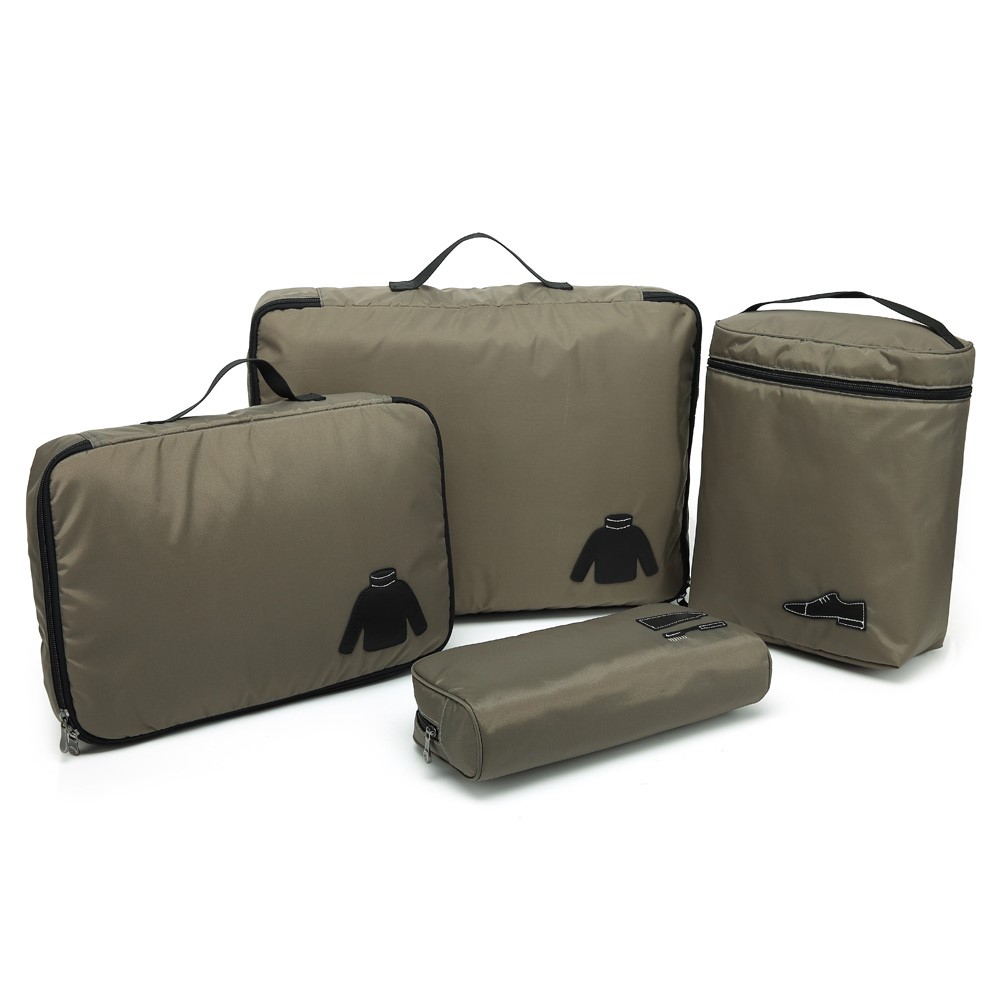 KOROVO 7Pcs Waterproof Multi-function Organizer Storage Bag for Travel and Home Use (JX4904) - Khaki-6
