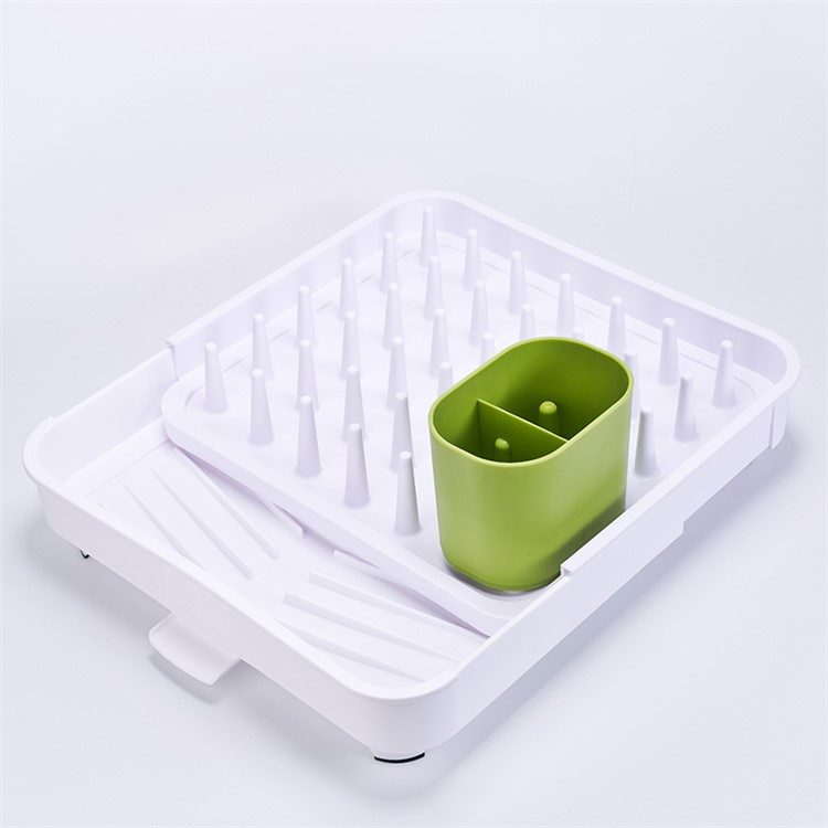 Good Grips Extendable Drainage Dish Rack Drain-11